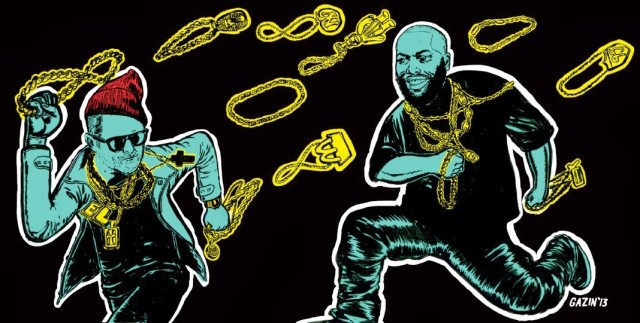 Great Music While High: Run The Jewels, Source: http://4.bp.blogspot.com/-oV_j_Ef_1B4/UqQwi_9aJYI/AAAAAAAAB_c/OGWH0qi4-b4/s1600/run+the+jewels.jpg