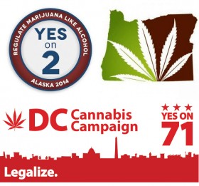 Alaska, Oregon, and DC: A Marijuana Legalization Trifecta in 2014?