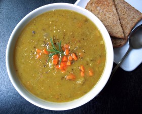 Great Edibles Recipes: Medicated Vegan Split Pea Soup