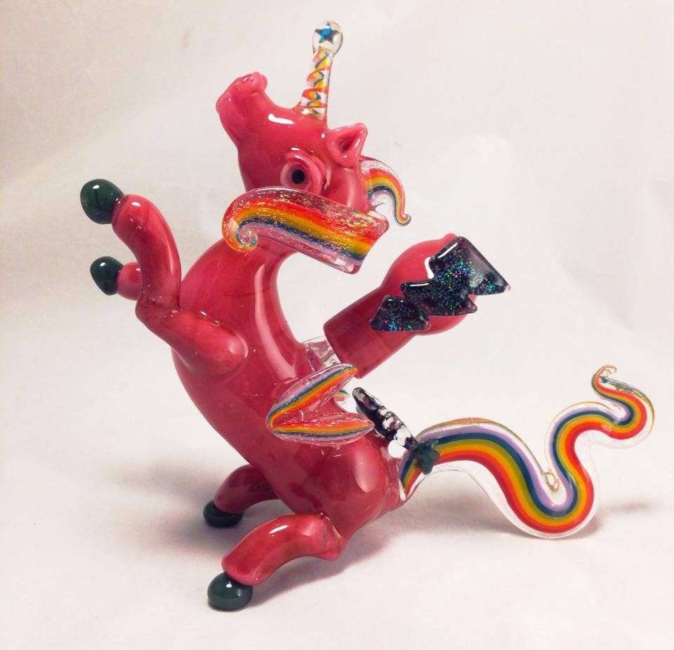 Piece of the Week | Unicorn Dab Rigs - Weedist
