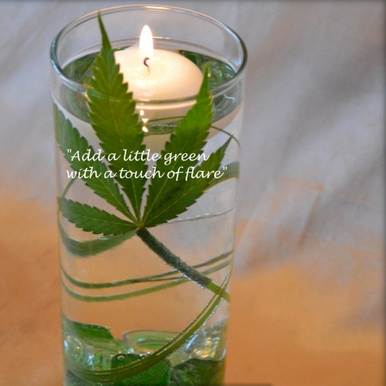 Buds and Blossoms: Cannabis Bouquets for Wedding Parties by Bec Koop - Weedist