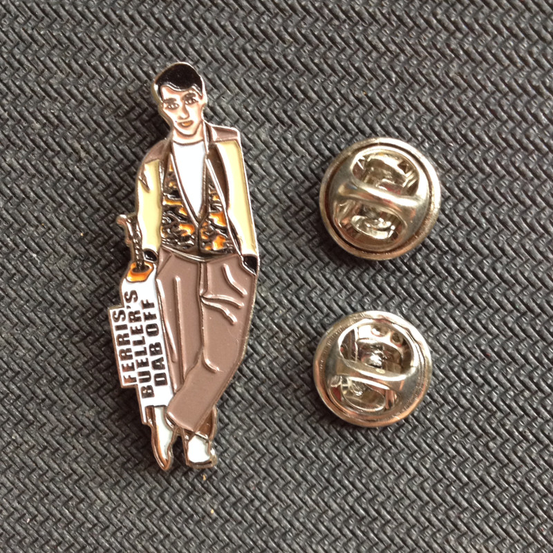 Ferris Bueller's Dab Off Hat Pin, by @dabs_unlimited