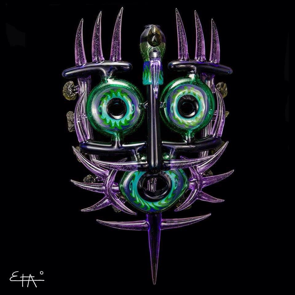 Piece of the Week | Insane Dab Mask by Etai Rahmil (VIDEO) - Weedist