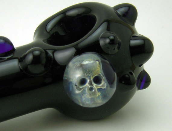 Piece of the Week | Skull Marble Pipe - Weedist
