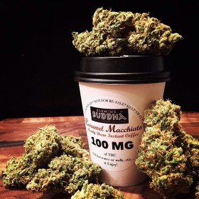 Instafire: Glowing Buddha Medicated Macchiato