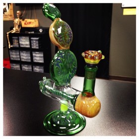 Instafire: Darby Glass In-Line Bubbler