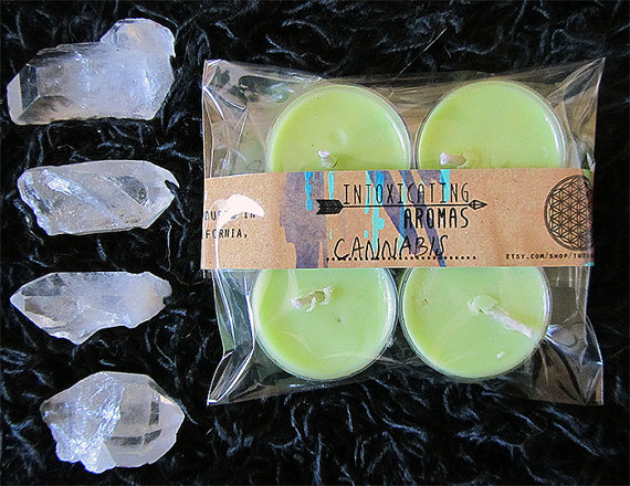 Product Review: Cannabis Tea Light Candles - Weedist