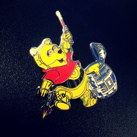 Headiest Dab Pins: Winnie Dab Poo Star Wars