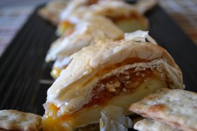 Great Edibles Recipes: “Baked” Apricot Brie