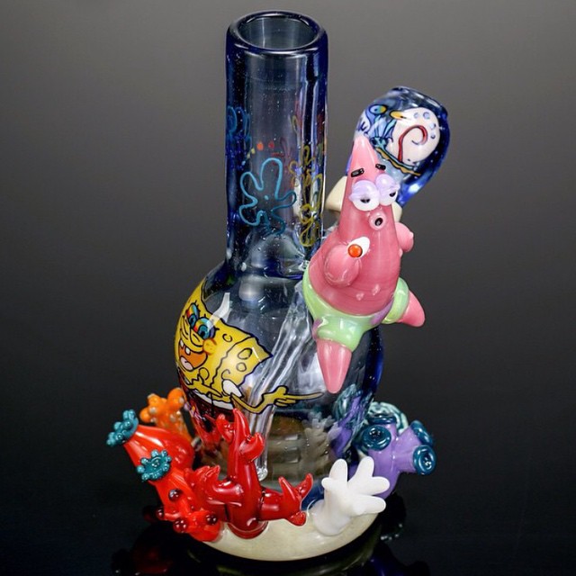 Instafire: Spongebob Squarepants Mini Tube, Source: http://instagram.com/theglassnetwork