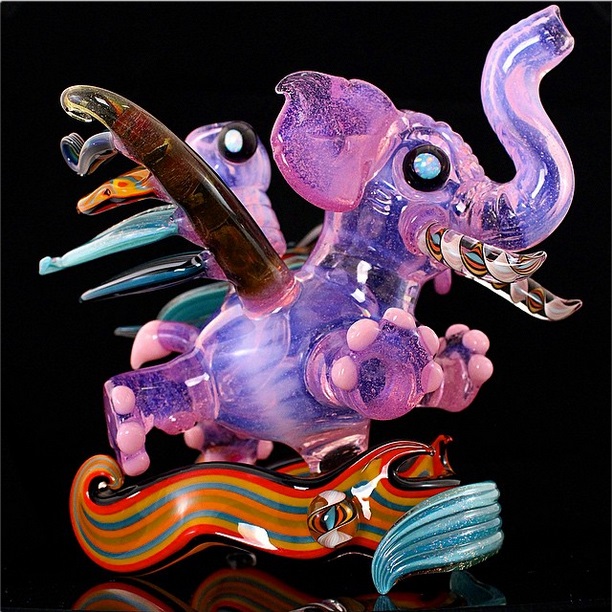 Piece of the Week | Heady Elephant Rigs - Weedist