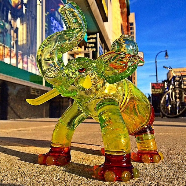 Piece of the Week | Heady Elephant Rigs - Weedist