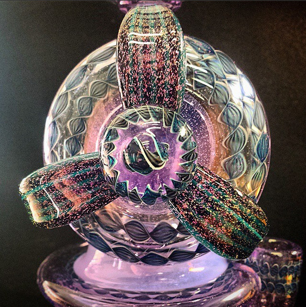 Piece of the Week | Purple Rain Rig - Weedist