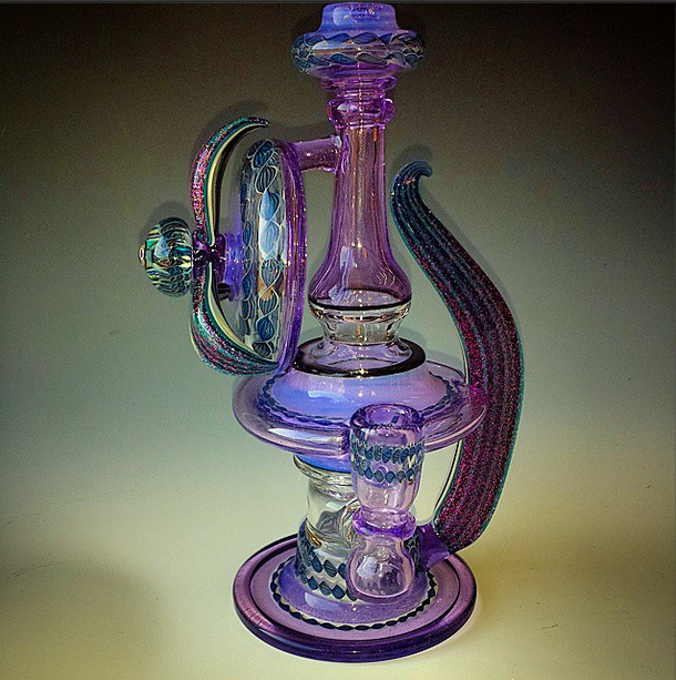 Piece of the Week | Purple Rain Rig - Weedist
