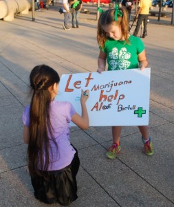 Battle for Medical Cannabis: 9 Year Old Alexis Bortell vs. Texas, Source: https://txcann.files.wordpress.com/2014/10/dsc_0363.jpg?w=474&h=559