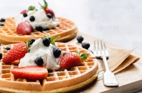 Great Edibles Recipes: Belgian Waffles