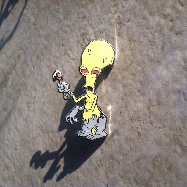 Headiest Dab Pins Honey Roger @thepinmonger