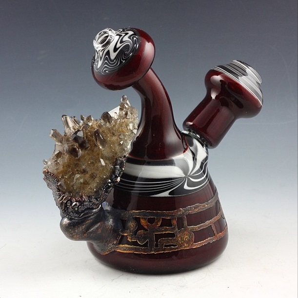Piece of the Week | Authentic Crystal Fused Dab Rigs 2 - Weedist
