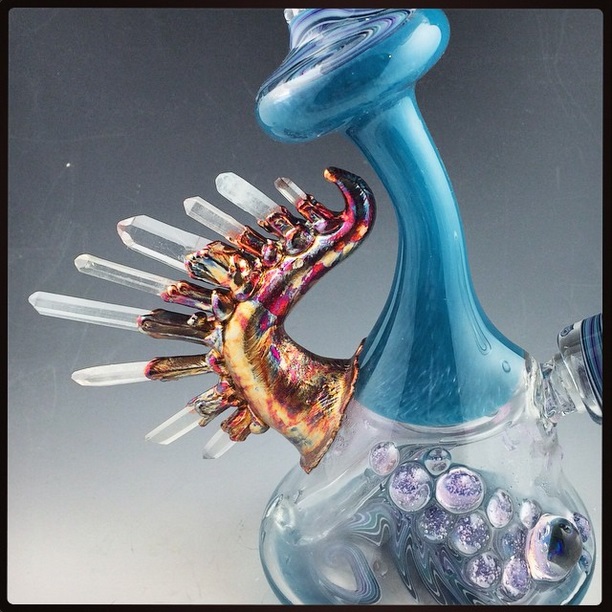 Piece of the Week | Authentic Crystal Fused Dab Rigs - Weedist