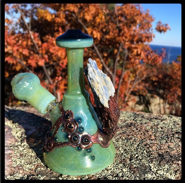 Piece of the Week | Authentic Crystal Fused Dab Rigs - Weedist
