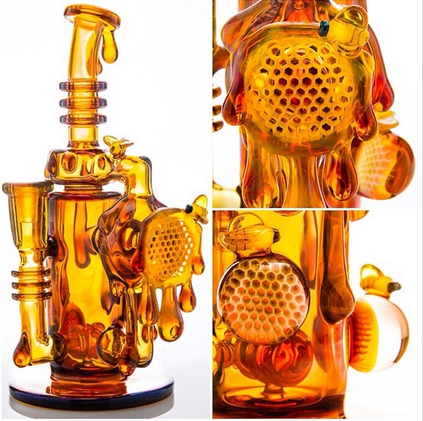 Piece of the Week | Honey Rigs by Joe Peters - Weedist