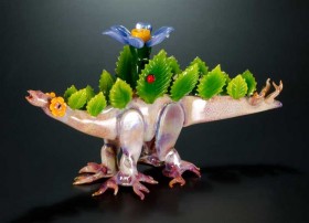 Piece of the Week | Springtime Stegosaurus