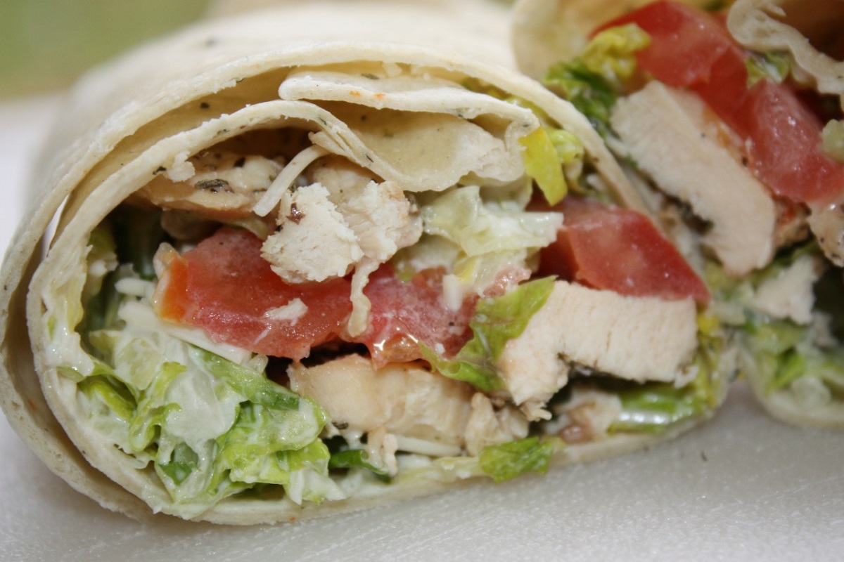Great Edibles Recipes Chicken Caesar Wraps Weedist