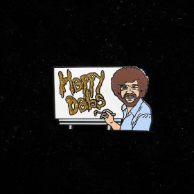 Headiest Dab Pins: Bob Ross Happy Dabs