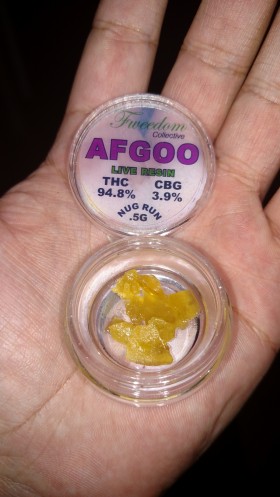 Instafire: Live Resin Nug Run Chipped Wax Afgoo