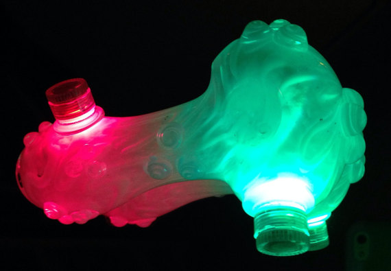 Piece of the Week | Colorful LED Glowing Pipes - Weedist