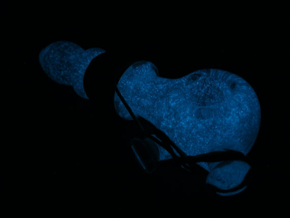 Piece of the Week | Glow in the Dark Hemp Wrap Pipe - Weedist