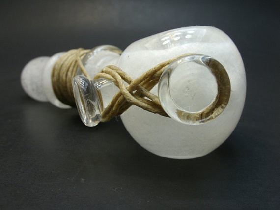 Piece of the Week | Glow in the Dark Hemp Wrap Pipe - Weedist