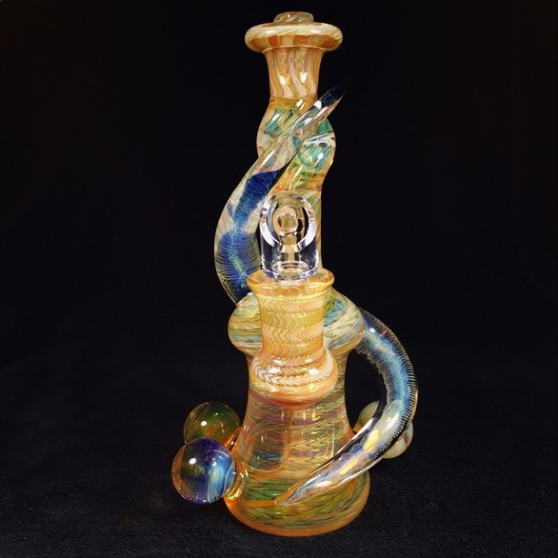 Piece of the Week | Epic Fumed Minitube by Kevin Nail - Weedist