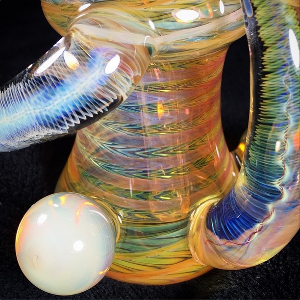 Piece of the Week | Epic Fumed Minitube by Kevin Nail - Weedist
