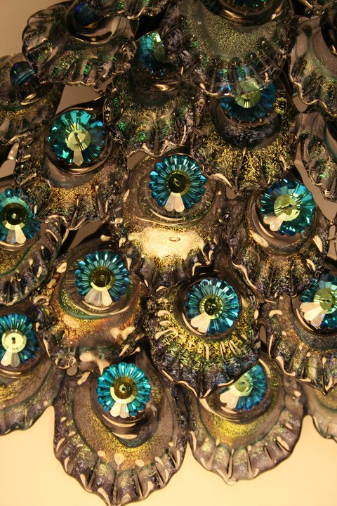 Piece of the Week | Gorgeous Peacock Rig by Dellene Peralta - Weedist