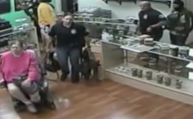Cops Raid Dispensary, Eat Edibles, Threaten Assault of Woman With Disability